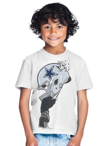 tshirt enfant Football Helmets Dallas