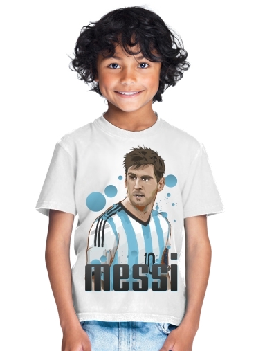 tshirt enfant Football Legends: Lionel Messi - Argentina