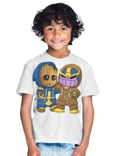 Bambino Groot x Thanos 