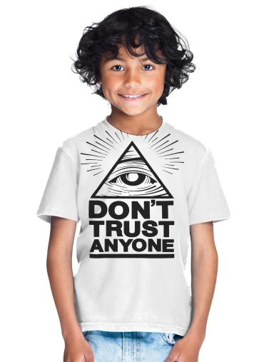 tshirt enfant Illuminati Dont trust anyone
