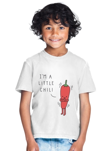 tshirt enfant Im a little chili