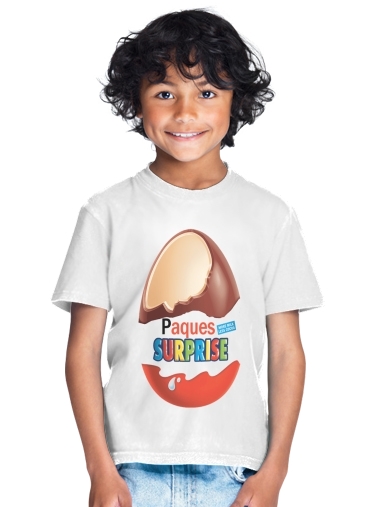 tshirt enfant Joyeuses Paques Inspired by Kinder Surprise