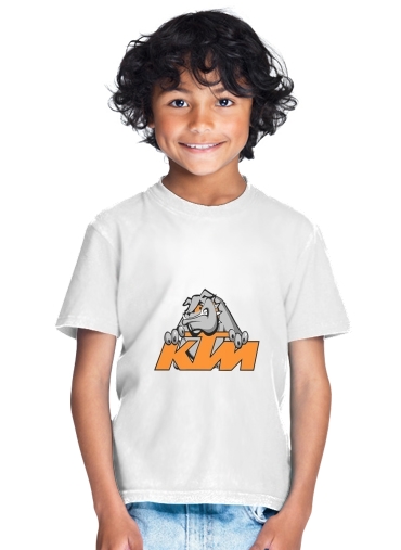 tshirt enfant KTM Racing Orange And Black