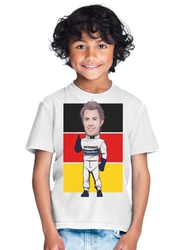 tshirt enfant MiniRacers: Nico Rosberg - Mercedes Formula One Team