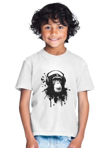 tshirt enfant Monkey Business - White
