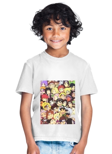 tshirt enfant Naruto Chibi Group