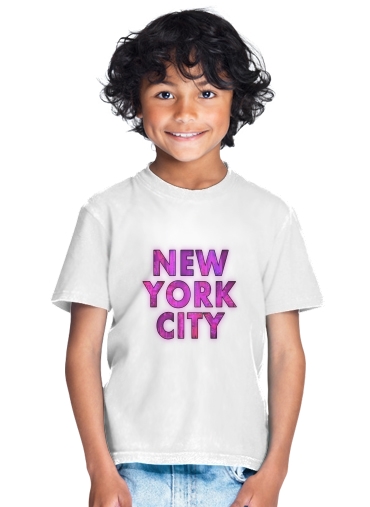 tshirt enfant New York City - Broadway Color