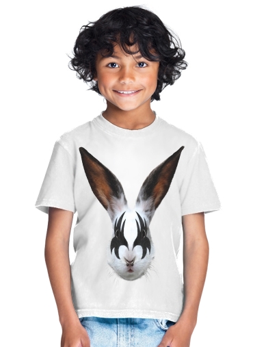 tshirt enfant Kiss of a rabbit punk