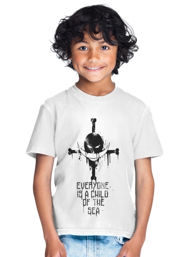 tshirt enfant Shirohige Barbe blanche Child of the sea