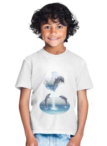 tshirt enfant The Heart Of The Dolphins