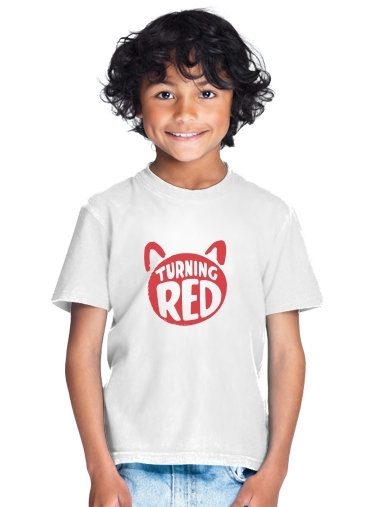 tshirt enfant Turning red