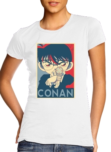 Tshirt Detective Conan Propaganda femme