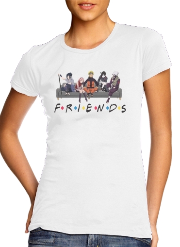 Magliette Friends parodie Naruto manga 