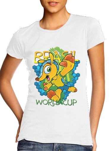 Tshirt Fuleco Brasil 2014 World Cup 01 femme