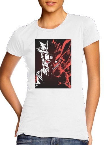 Tshirt Kyubi x Naruto Angry femme