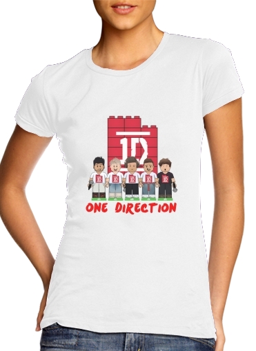Tshirt Lego: One Direction 1D femme