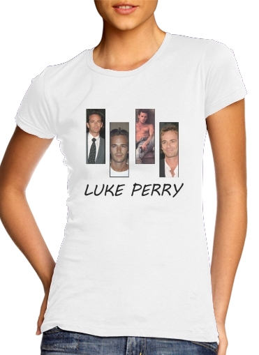 Tshirt Luke Perry Hommage femme