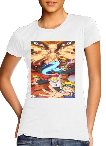 Tshirt Naruto Evolution femme