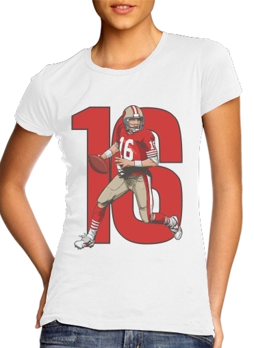 Tshirt NFL Legends: Joe Montana 49ers femme