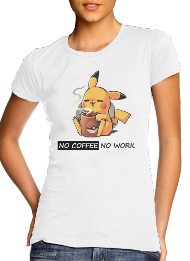 Magliette Pikachu Coffee Addict 