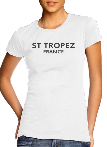 Tshirt Saint Tropez France femme