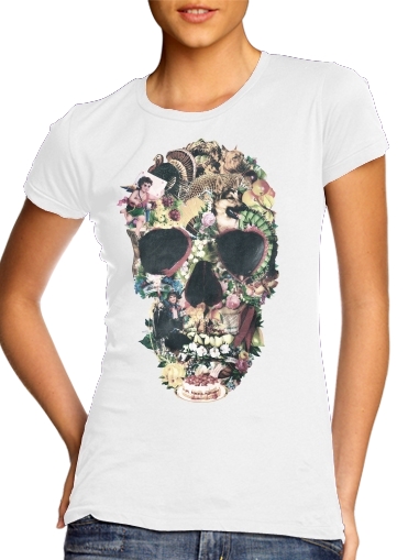 Tshirt Skull Vintage femme