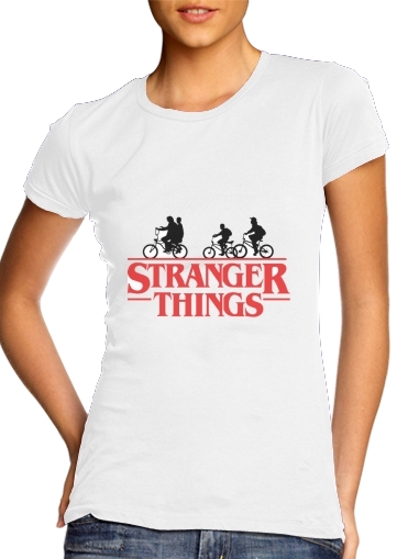 Magliette Stranger Things by bike 