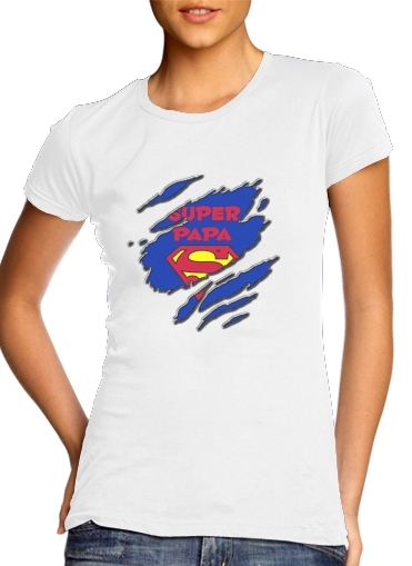 Tshirt Super PAPA femme