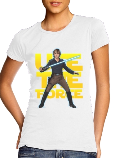 Tshirt Use the force femme