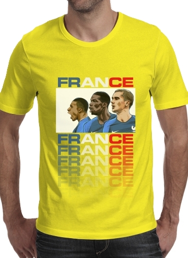Tshirt Allez Les Bleus France  homme