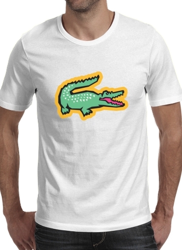 Tshirt alligator crocodile lacoste homme