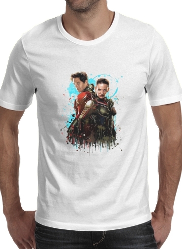 Tshirt Antman and the wasp Art Painting homme