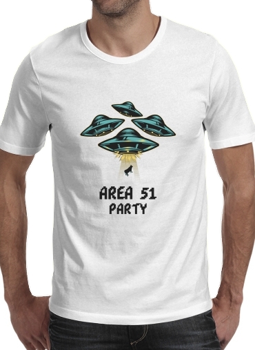 Tshirt Area 51 Alien Party homme