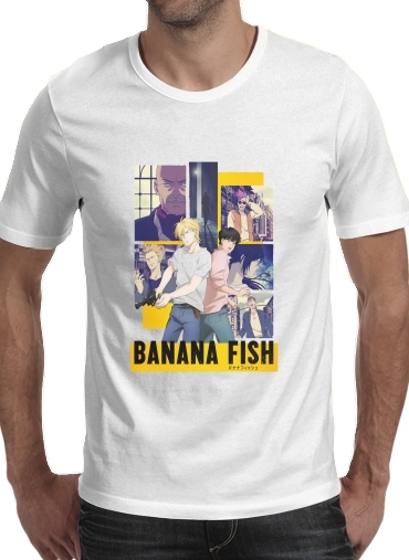 Tshirt Banana Fish FanArt homme
