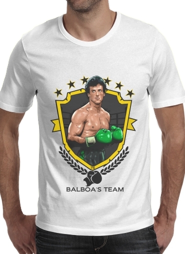 Tshirt Boxing Balboa Team homme