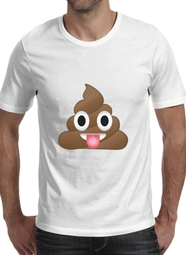 Tshirt Caca Emoji homme