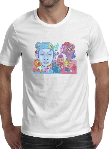 Tshirt Colorful and creepy creatures homme