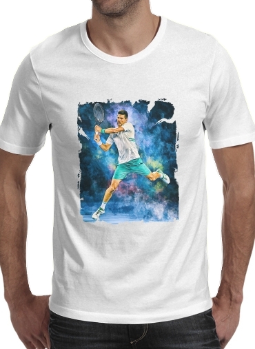 Tshirt Djokovic Painting art homme
