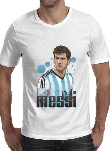 Tshirt Football Legends: Lionel Messi - Argentina homme