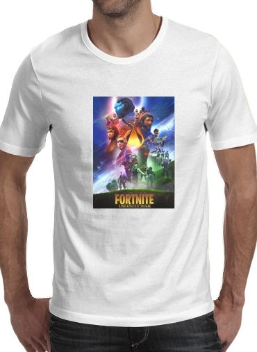 Tshirt Fortnite Skin Omega Infinity War homme