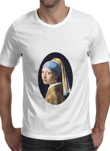Tshirt Girl with a Pearl Earring homme