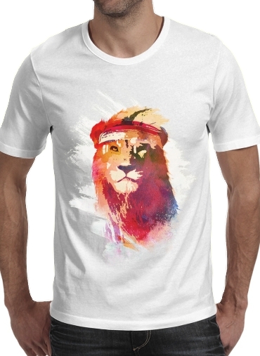 Tshirt Gym Lion homme