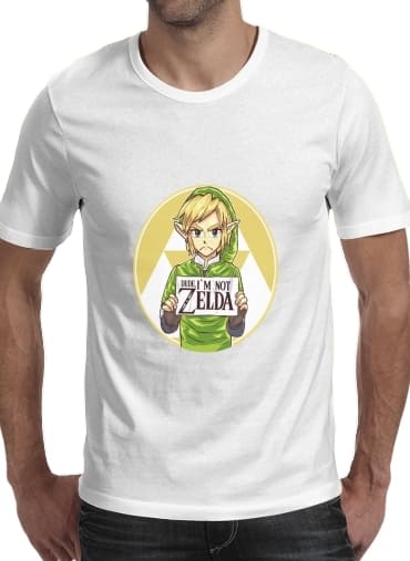 Tshirt Im not Zelda homme