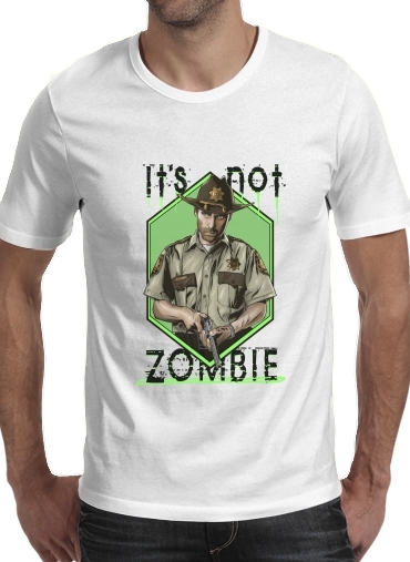 Tshirt It's not zombie homme