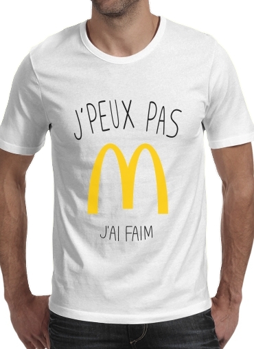 Tshirt Je peux pas jai faim McDonalds homme