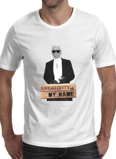 Tshirt Karl Lagerfeld Creativity is my name homme
