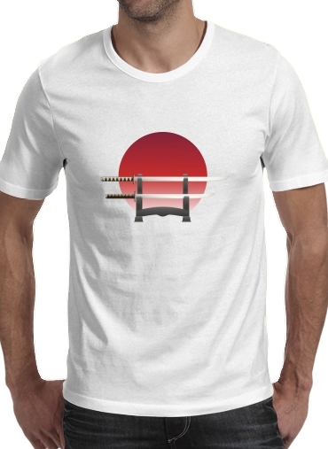 Tshirt Katana Japan Traditionnal homme