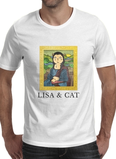 Tshirt Lisa And Cat homme