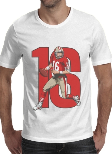 Tshirt NFL Legends: Joe Montana 49ers homme