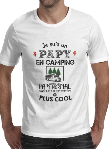 Tshirt Papy en camping car homme